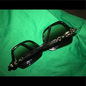Gucci square frame tortoise shell sunglasses